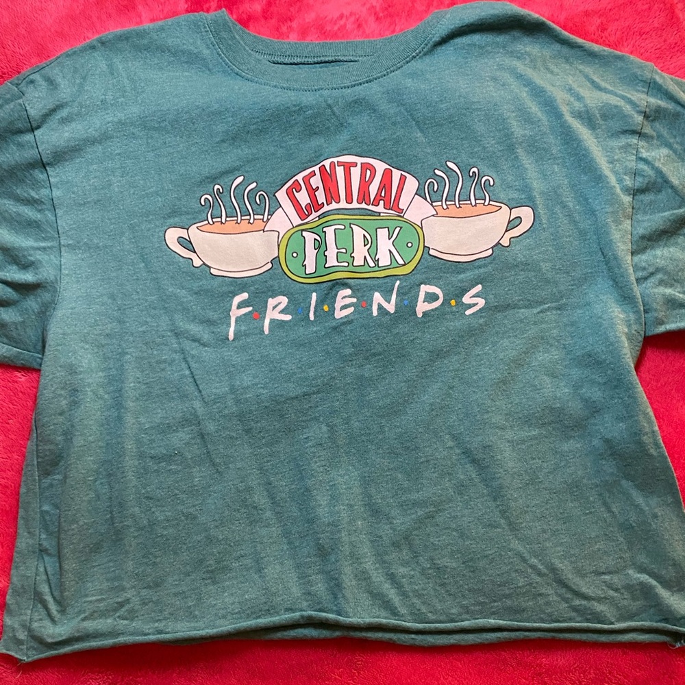 Friends central perk crop tee